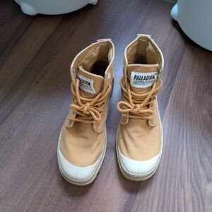 Palladium Tan High-Top Sneakers